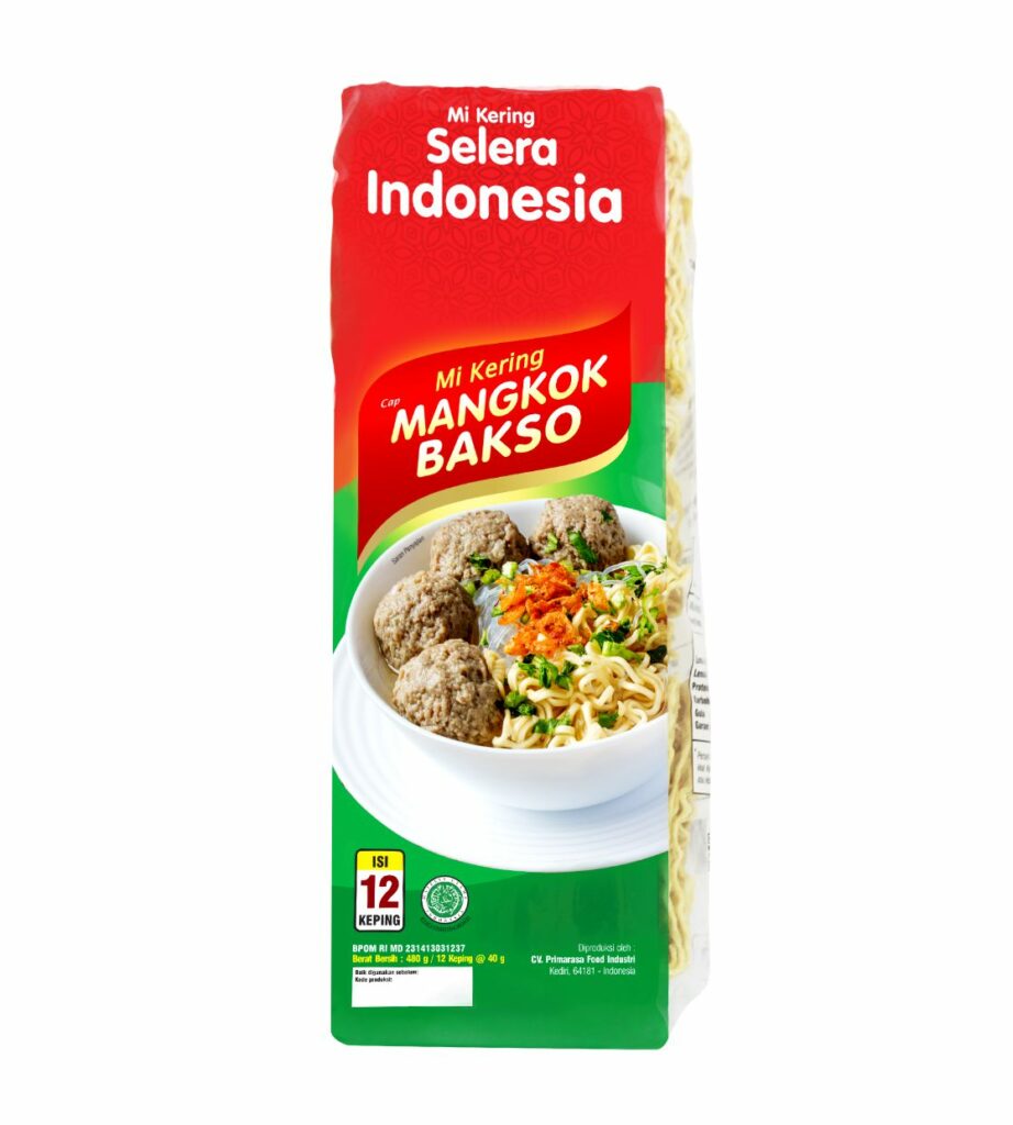 mie mangkok bakso isi 12 keping