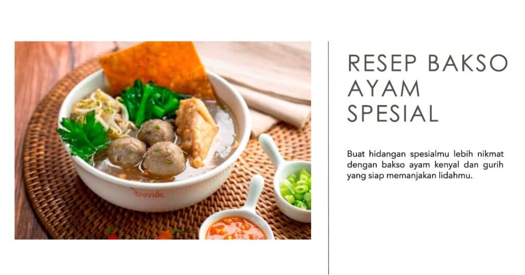 resep bakso ayam